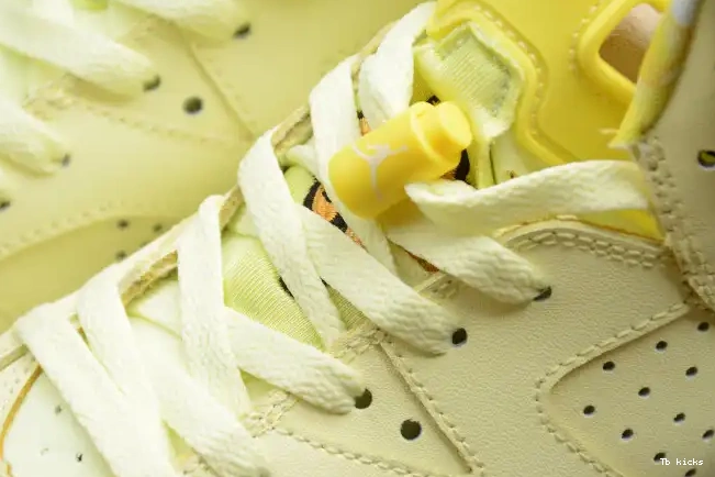 Cheap TBK Jordan (GS) Floral Air Yellow 543390-800 6 Retro Dynamic 0527